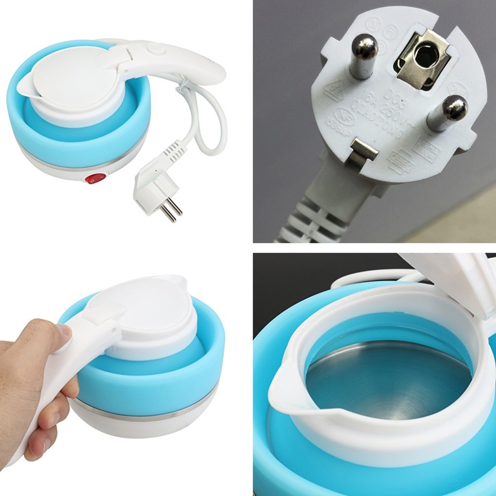 Electric Water Kettle Foldable Silicone