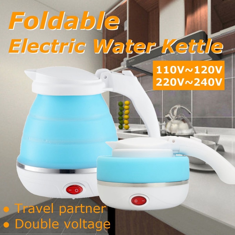 Electric Water Kettle Foldable Silicone