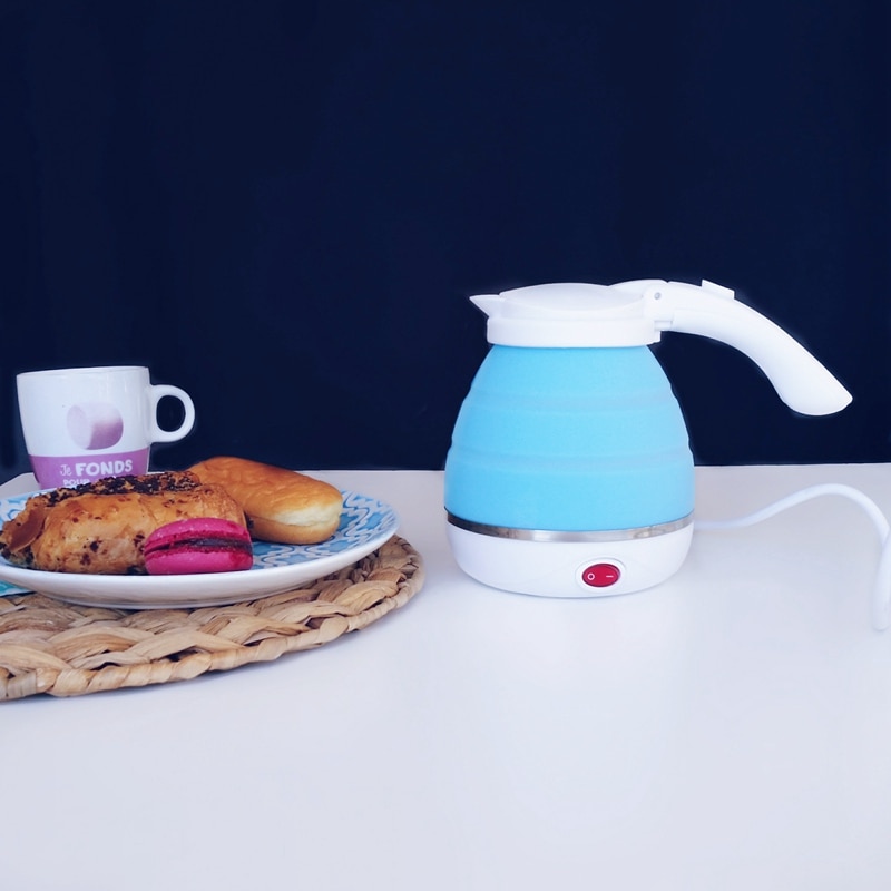 Electric Water Kettle Foldable Silicone