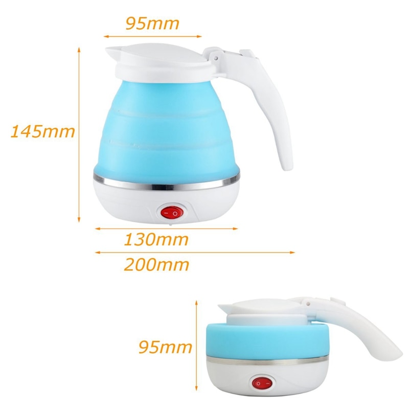 Electric Water Kettle Foldable Silicone