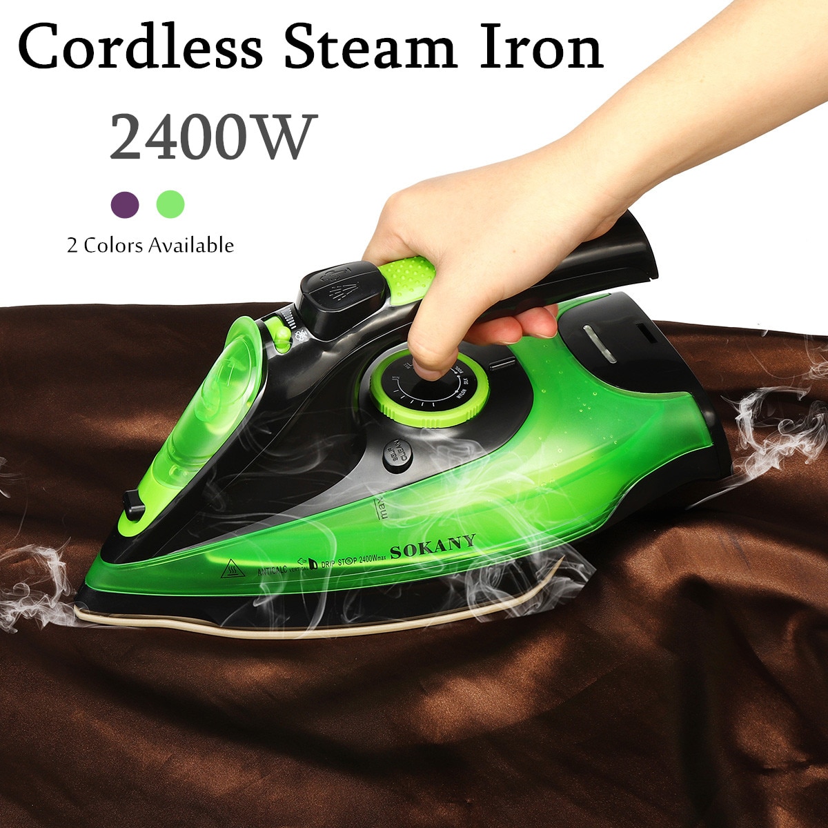 Cordless Iron Portable Clothes Steamer