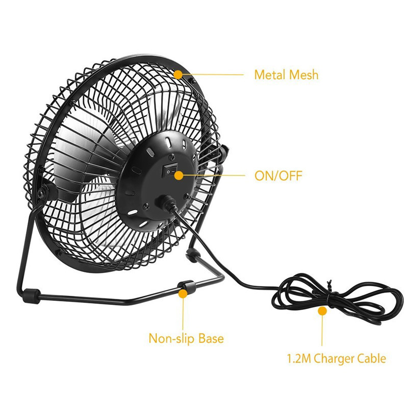 Solar Powered Fan Portable Cooling Ventilation