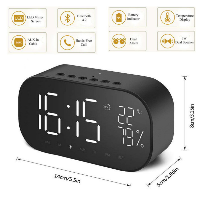 LED Clock Digital Alarm Clock