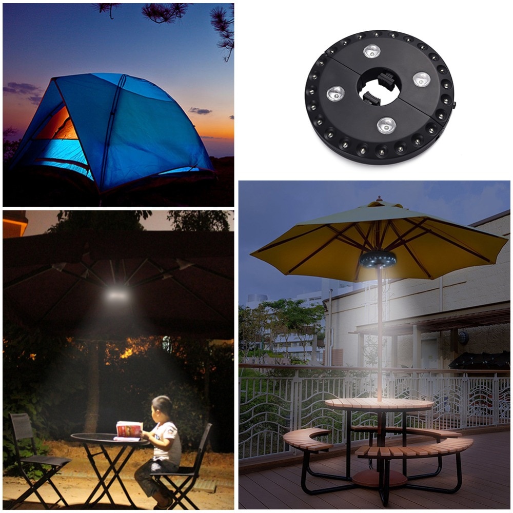 Patio Umbrella Lights Wireless LED Lamp