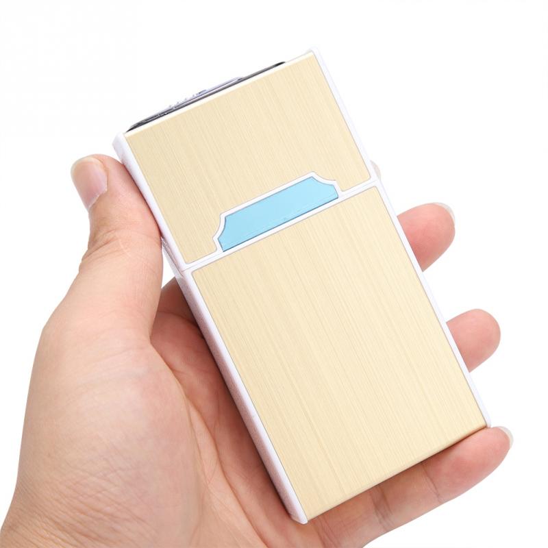 Windproof Lighter Cigarette Case