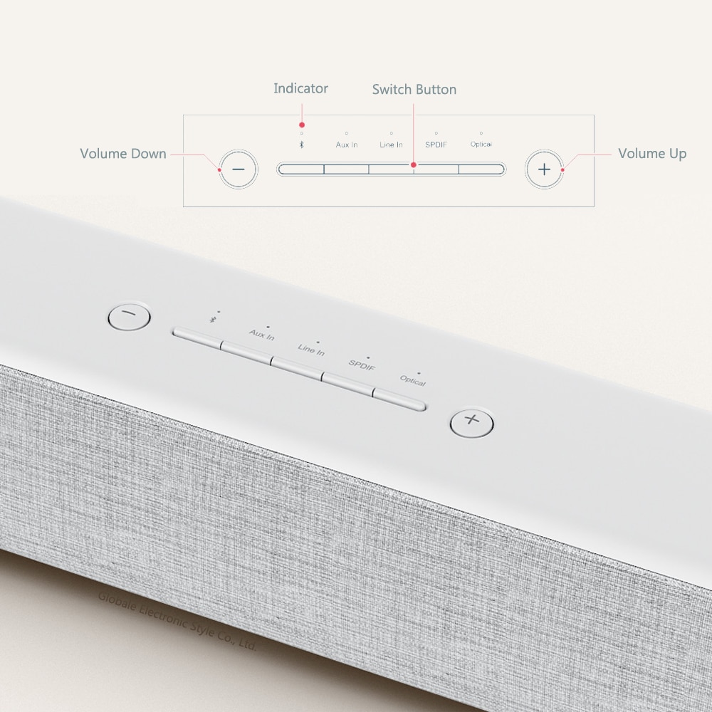 Bluetooth Soundbar TV Surround Sound