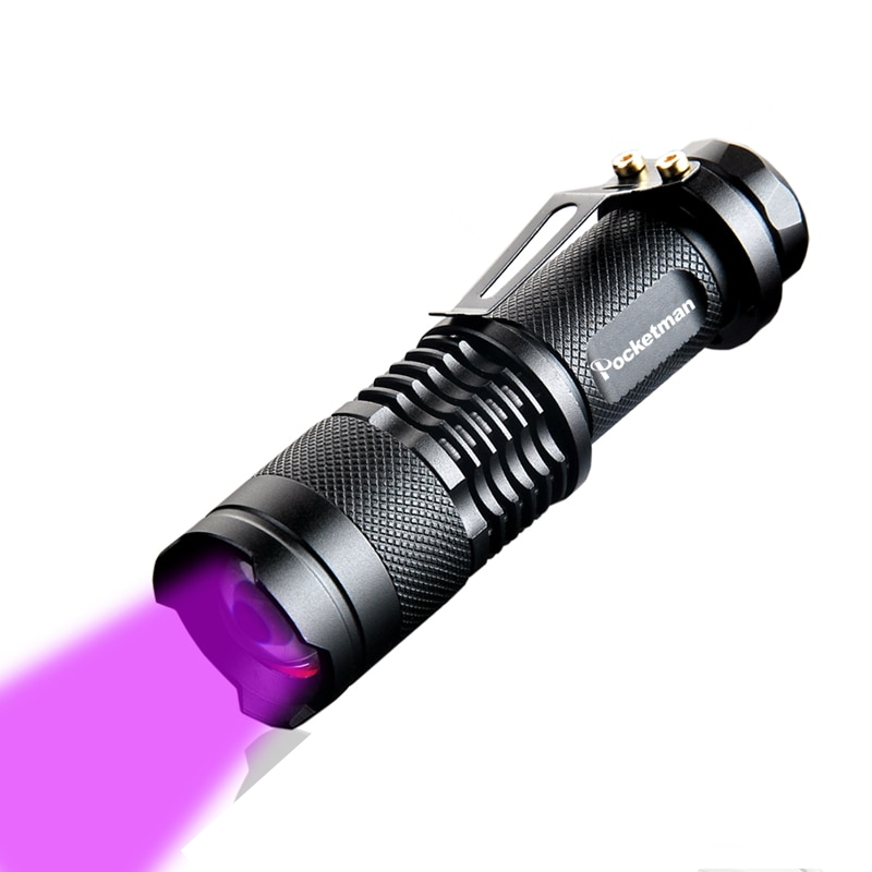 UV Flashlight Portable LED Torch