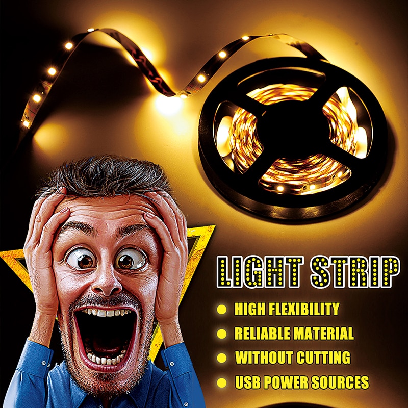 Strip Lights TV Cable LED