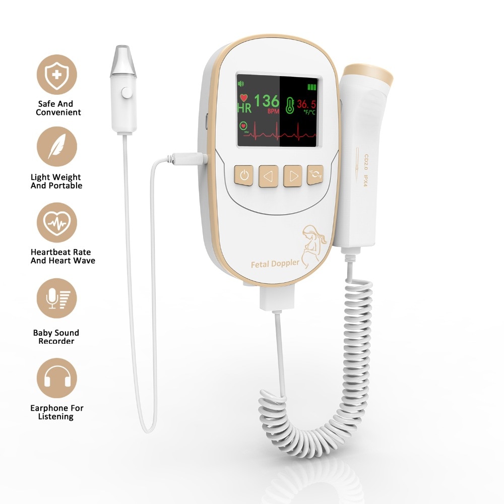 Fetal Doppler With Ear Thermometer