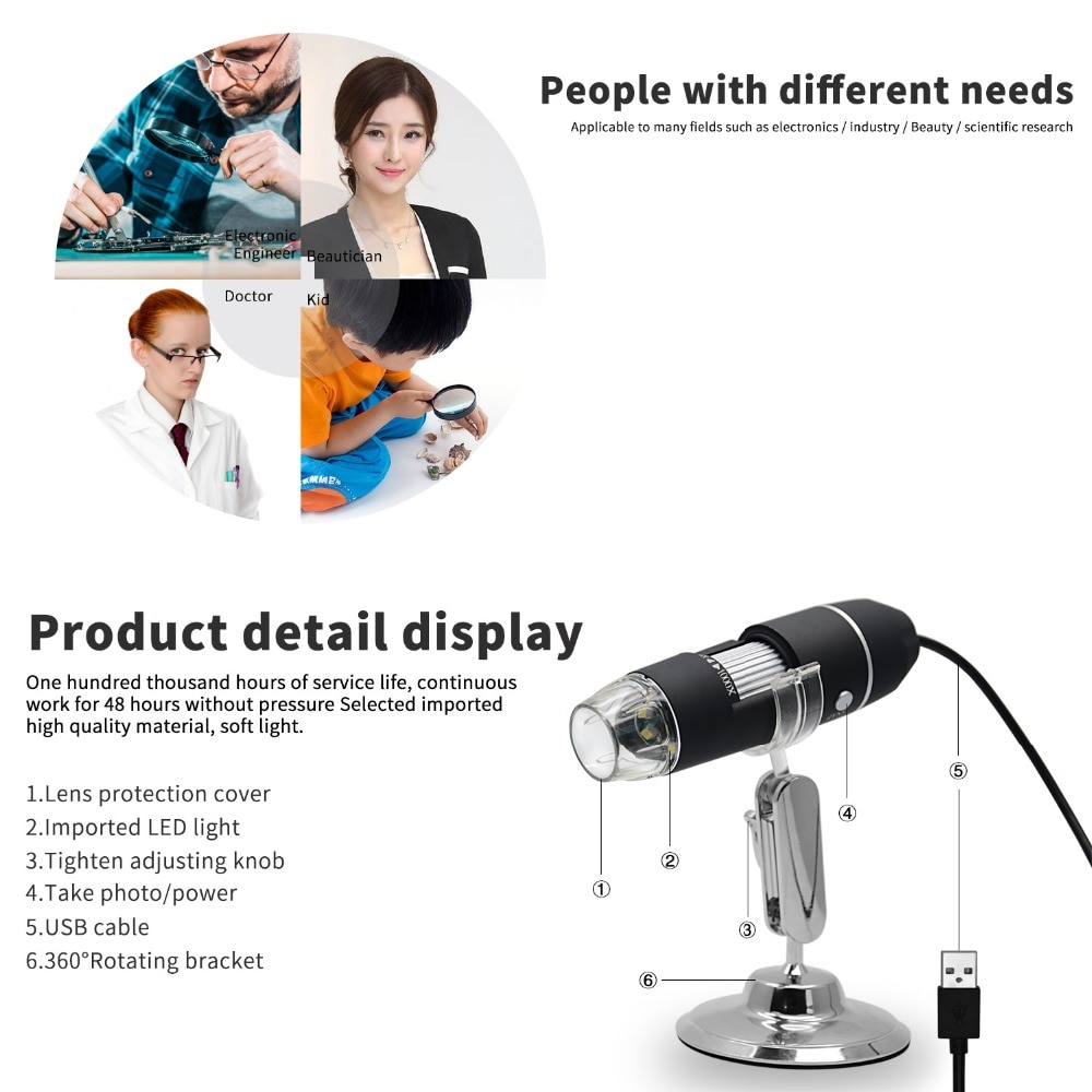 USB Microscope Digital Microscope