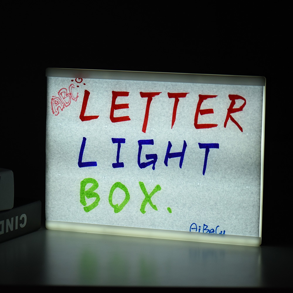 Message Board LED Cinematic Light Box