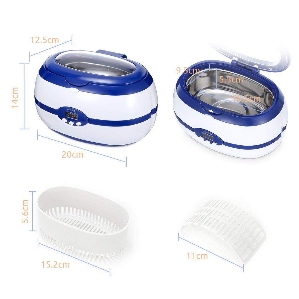 Silver Jewelry Cleaner Ultrasonic Bath