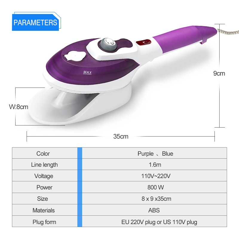 Portable Steamer Steam Iron