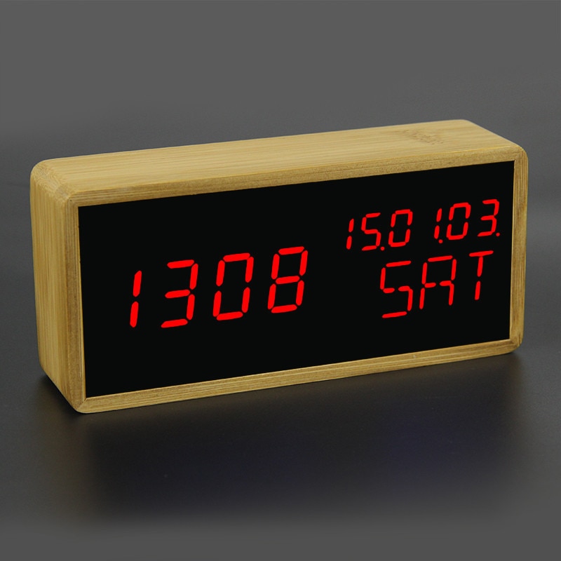 Cool Alarm Clocks Bamboo