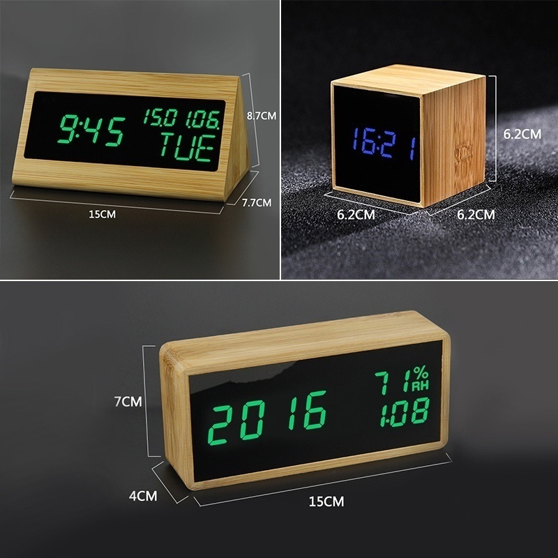 Cool Alarm Clocks Bamboo