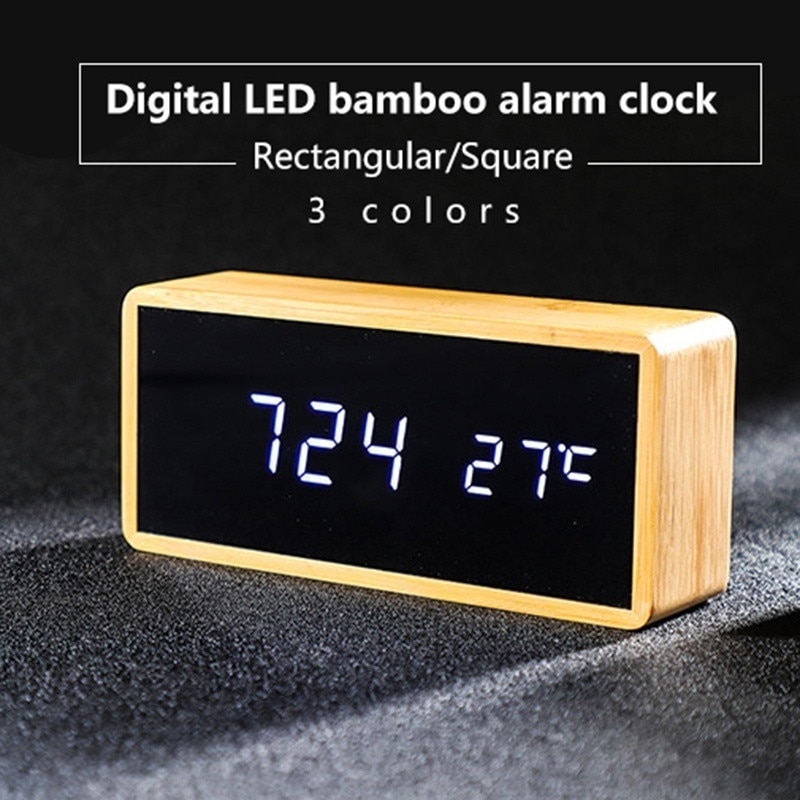 Cool Alarm Clocks Bamboo