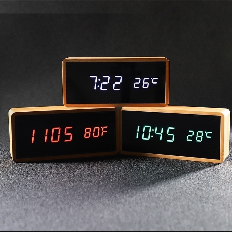 Cool Alarm Clocks Bamboo