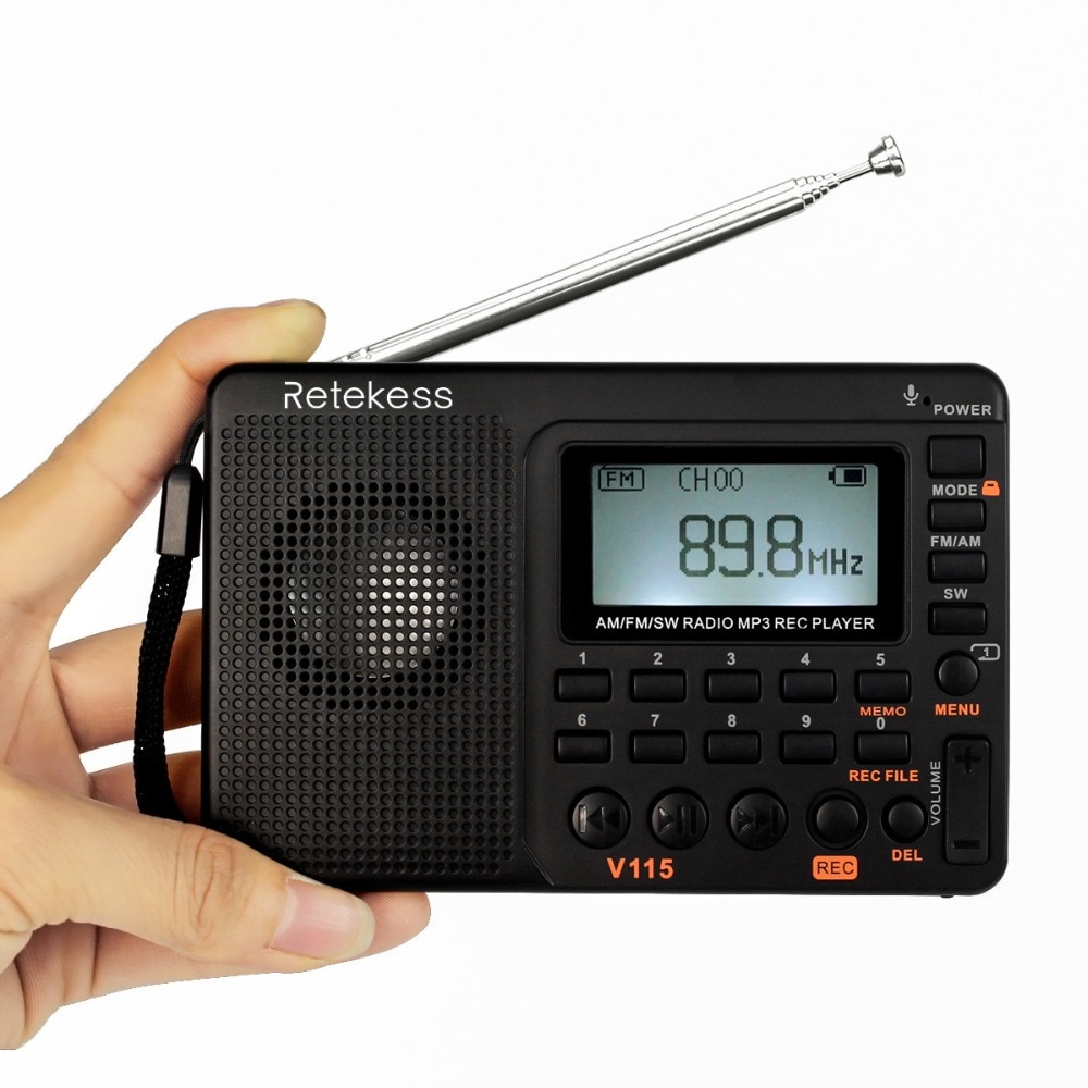 Small Radio Recorder USB Player