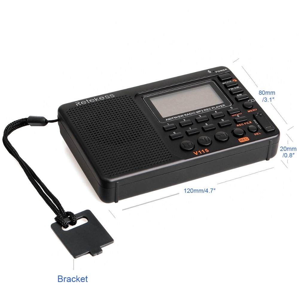 Small Radio Recorder USB Player