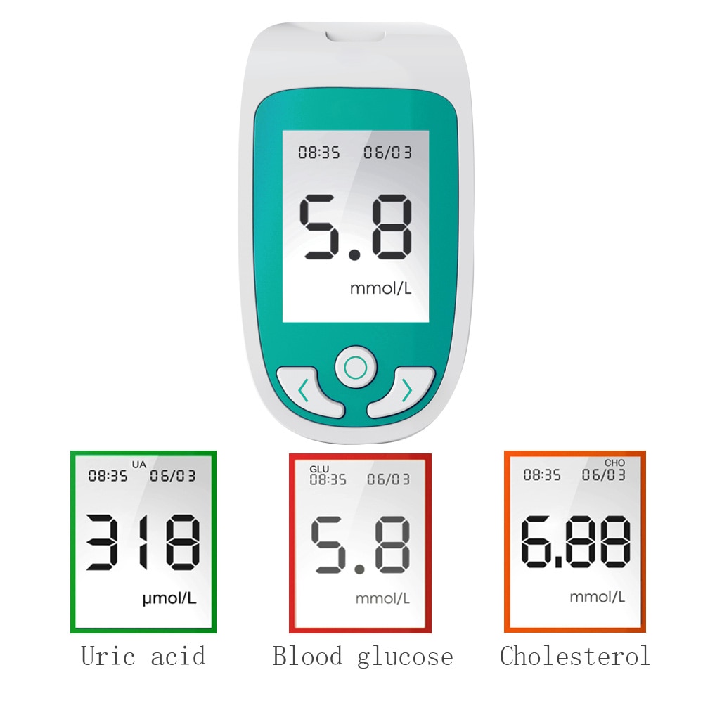 Test Kit 3in1 Health Monitoring System