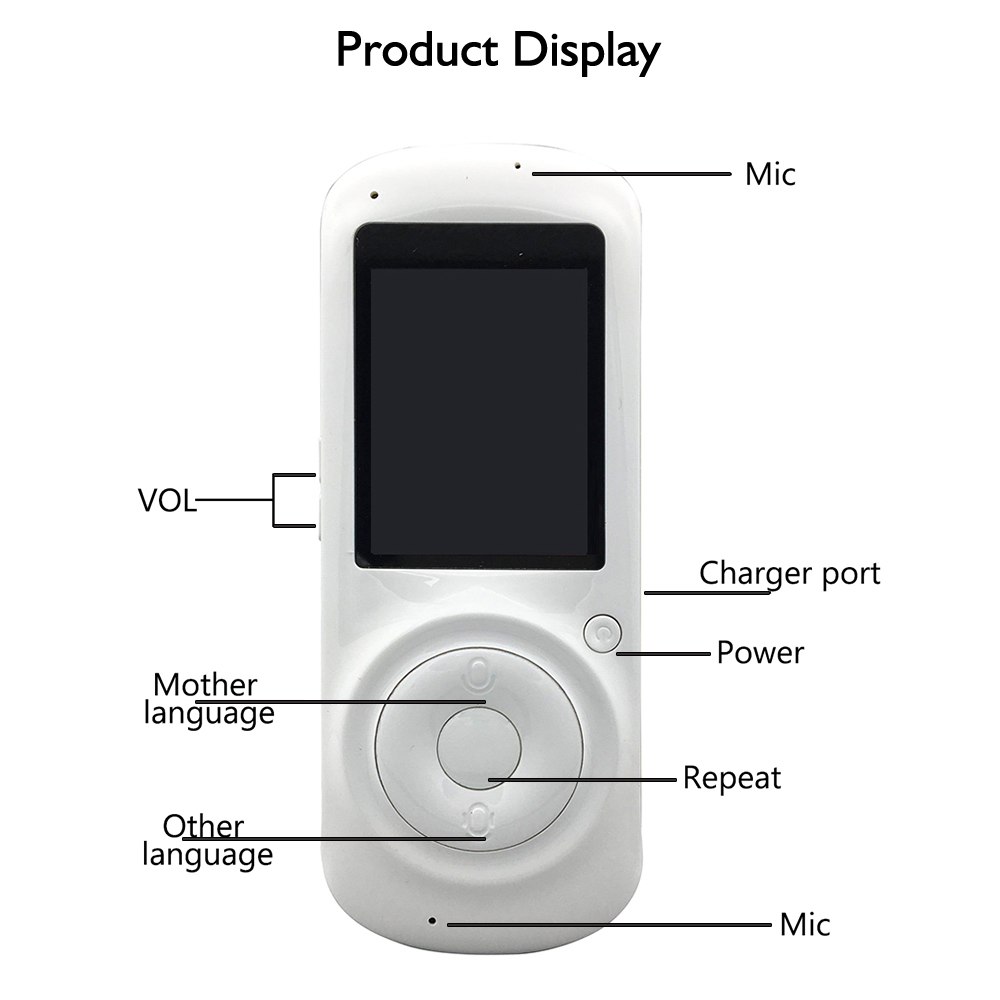 Voice Translator Business Traveling Device