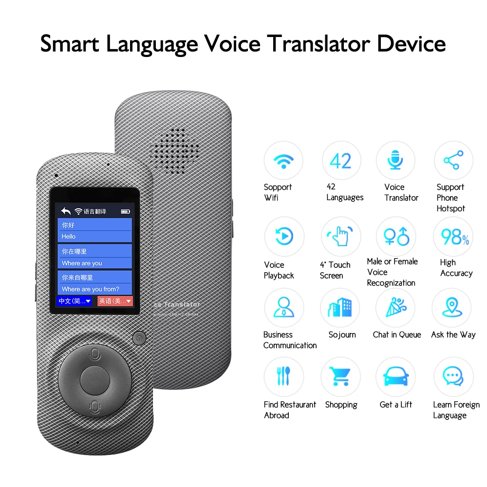 Voice Translator Business Traveling Device