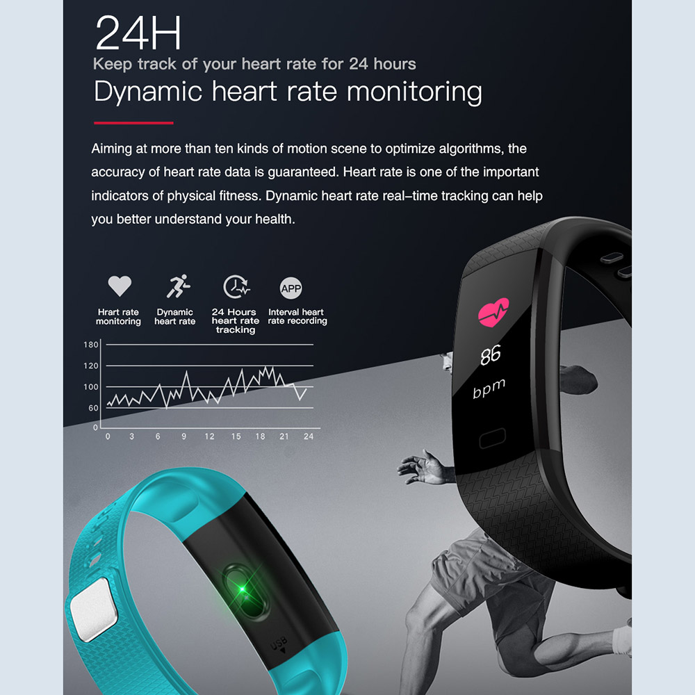 Blood Pressure Monitor Watch And Heart Rate