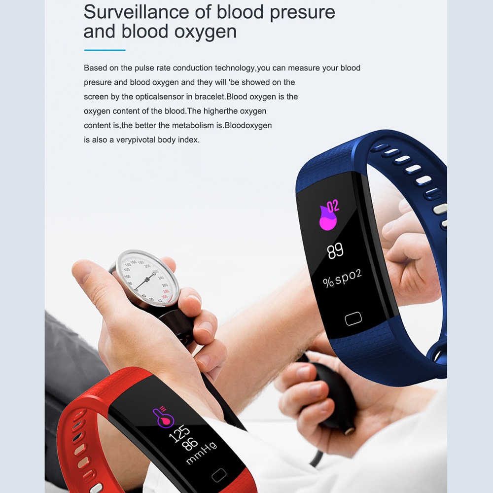 Blood Pressure Monitor Watch And Heart Rate