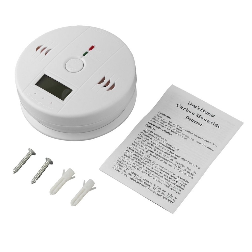 Carbon Monoxide Alarm Gas Detector