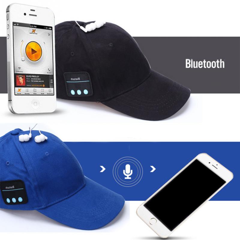 Bluetooth Baseball Cap With Music Earphone