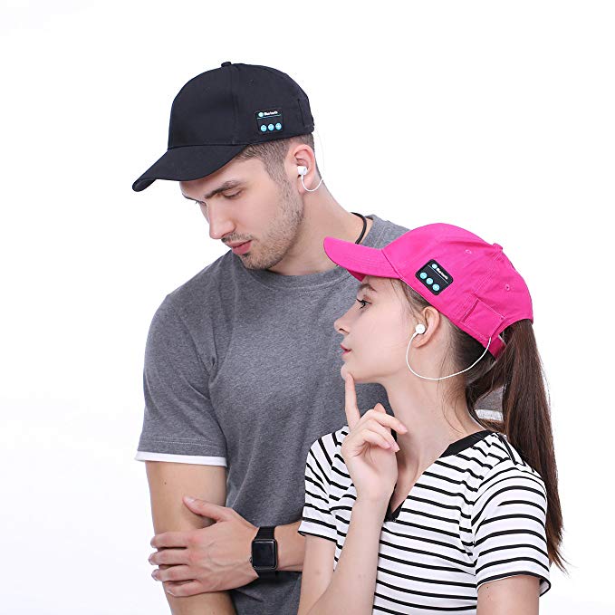 Bluetooth Baseball Cap With Music Earphone