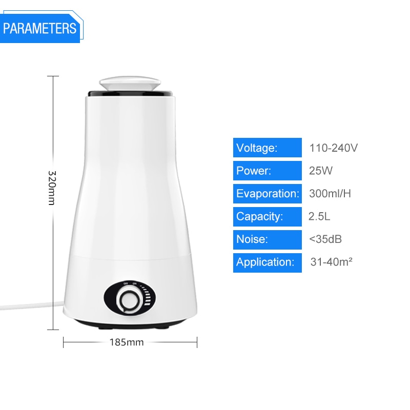 House Humidifier Portable Aerator