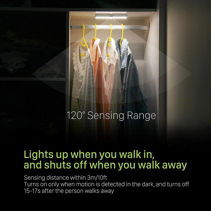 Motion Sensor LED Light Panel