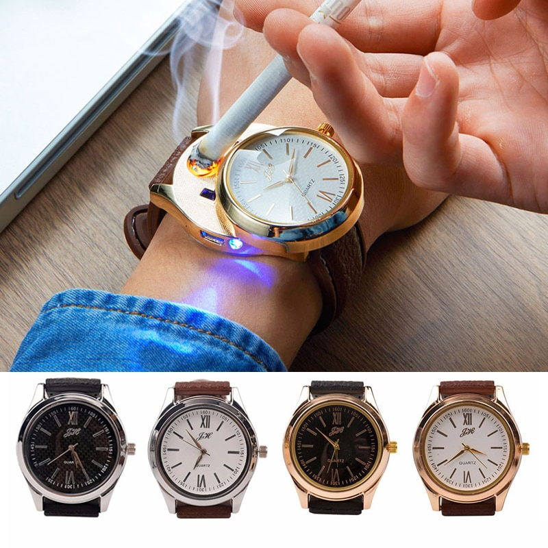 Lighter Watch USB Electronic Wristwatch