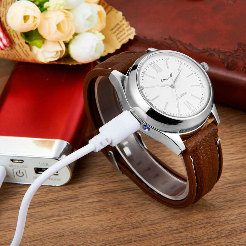 Lighter Watch USB Electronic Wristwatch