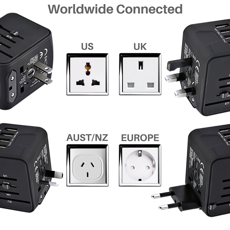 Plug Adapter Universal Travel Outlet