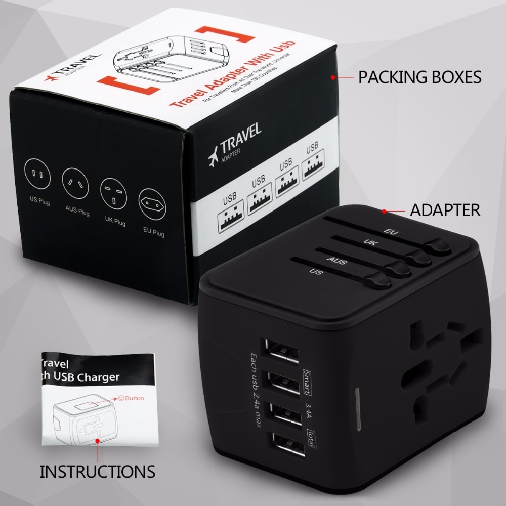 Plug Adapter Universal Travel Outlet