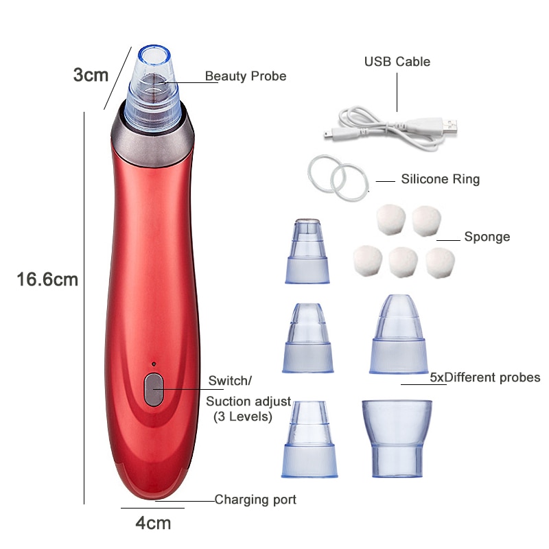 Pore Vacuum Painless Blackhead Remover