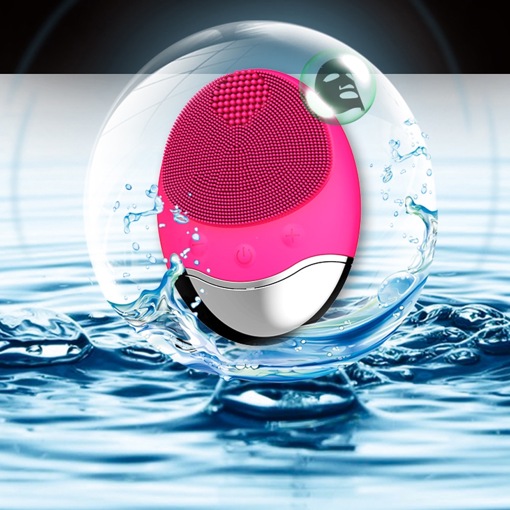 Face Exfoliator Brush Wireless Silicone