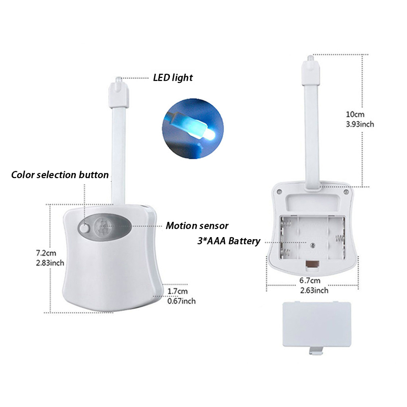 LED Bathroom Lights Toilet Lamp