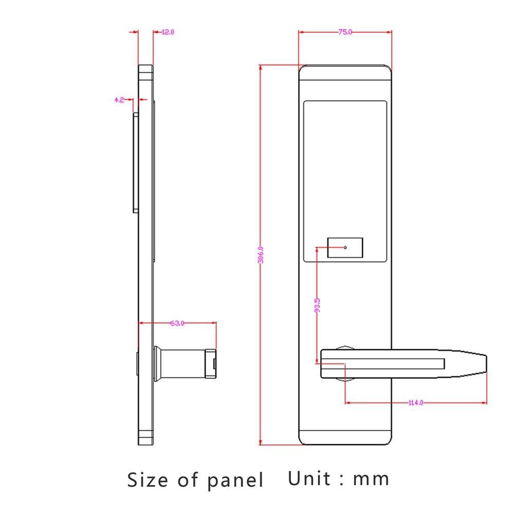 Digital Door Lock Smart Security System