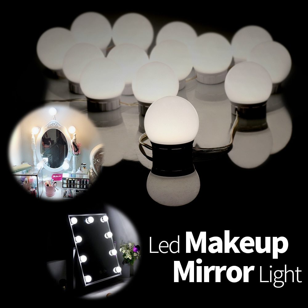 LED Mirror Lights USB LED 12V