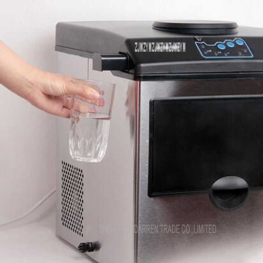 2in1 Ice Maker Machine Water Dispenser