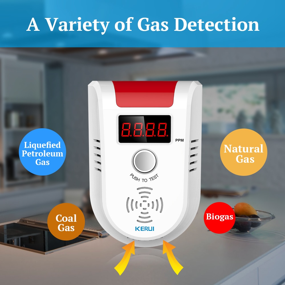 Gas Leak Detector LPG Alarm