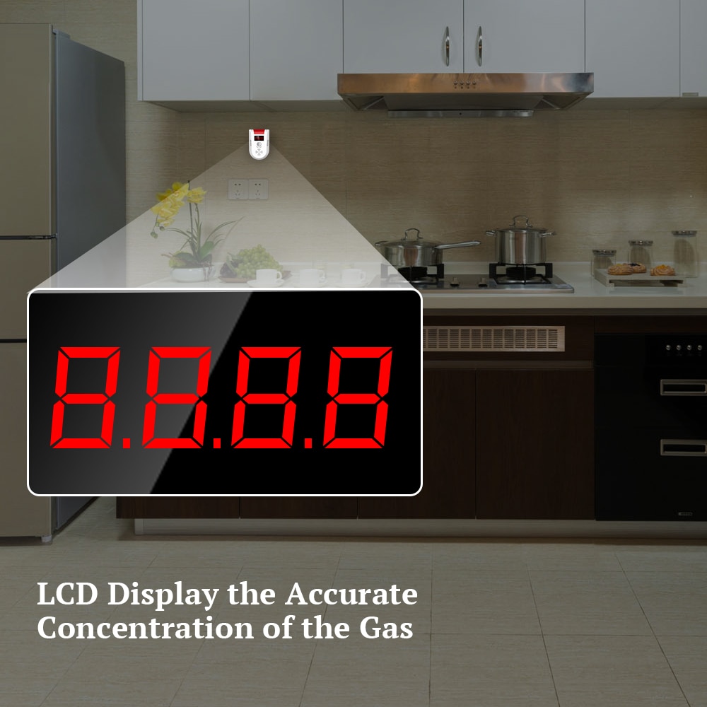 Gas Leak Detector LPG Alarm