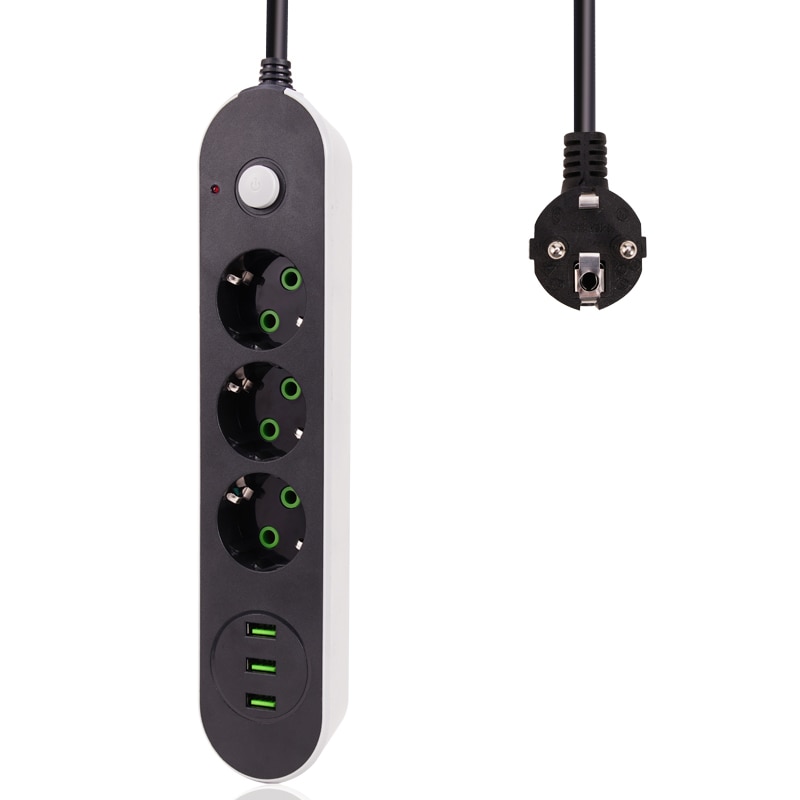 Smart USB Power Strip Socket