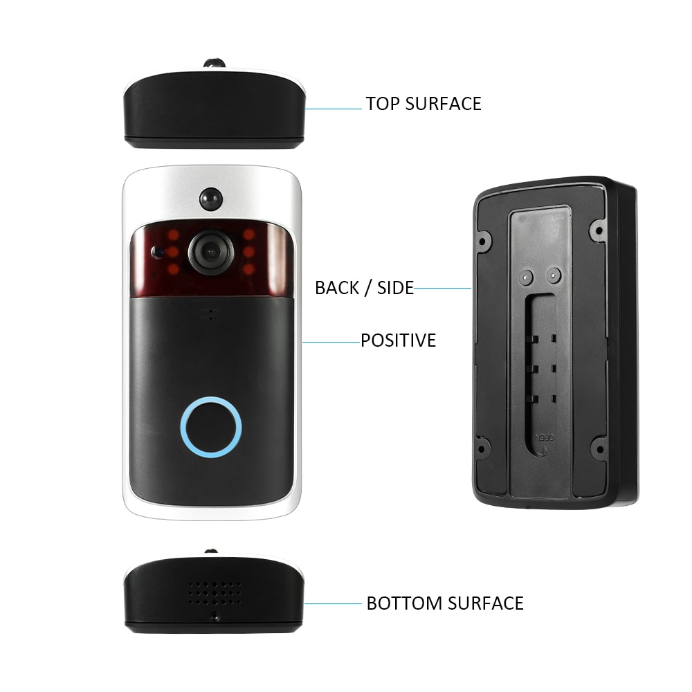 Wireless Doorbell Camera with Night Vision