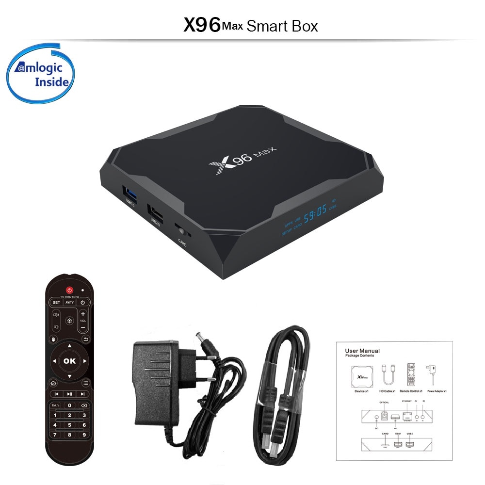 Android TV Box 8.1 with Quad-Core Processor