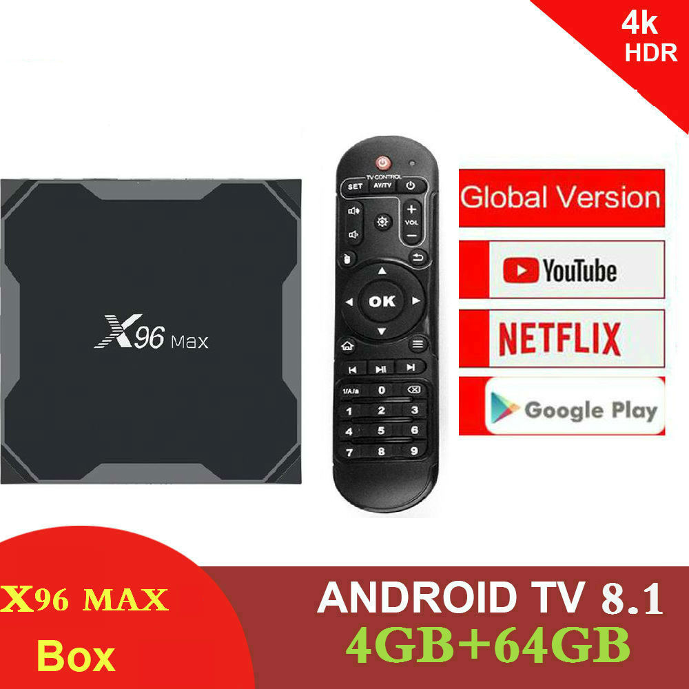 Android TV Box 8.1 with Quad-Core Processor