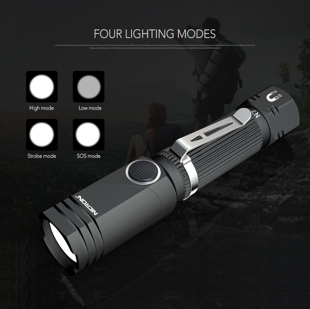 Brightest LED Flashlight with Mini Magnet